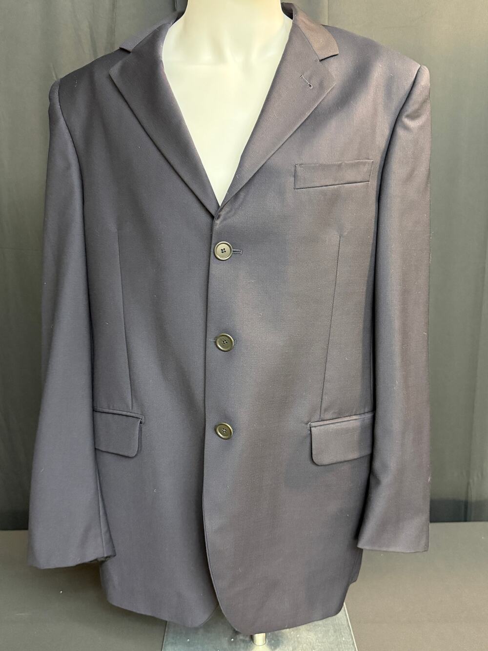 Lubiam 1911 Mens 42R Ermenegildo Zegna Trofeo Wool Navy Blazer Italy